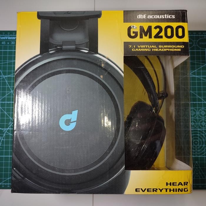 [Expert] Headset Gaming DBE GM200 7.1 Surround Second Preloved Mulus