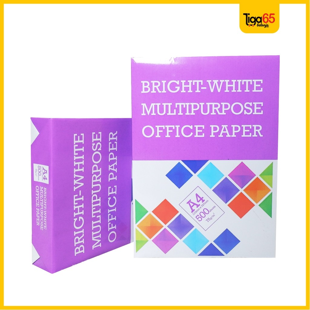 

Kertas Hvs A4 1 Rim / Kertas Print Fotocopy / Kertas Hvs Sidu Paper One Pp Lite Copy Paper / Kertas Hvs A4