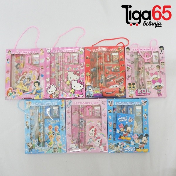 

Stationery Set #40848 Buku & Alat Tulis Anak / Karakter Fancy Gambar Lucu / Kerajaan Alat Tulis