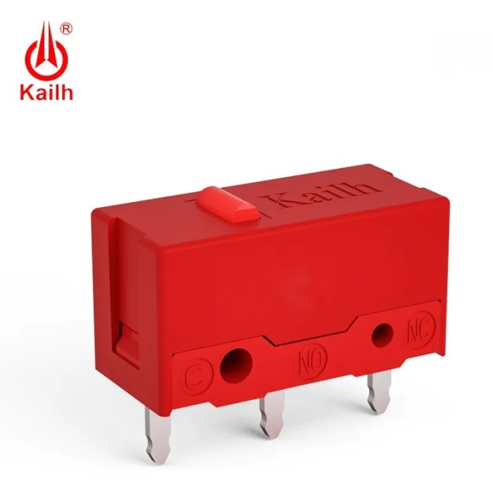 8pcs Kailh Red Micro Switch 60M Life Gaming Mouse Micro Switch 3 Pin