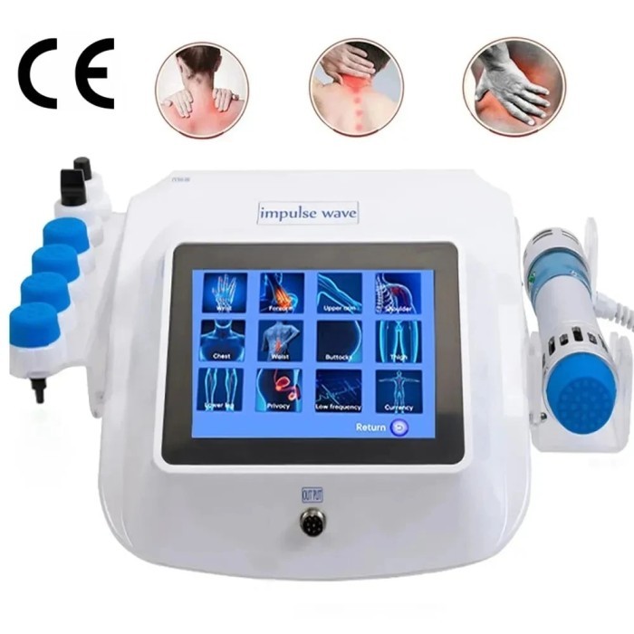 Shockwave Therapy Machine For Relaxation Treatments And Back Pain