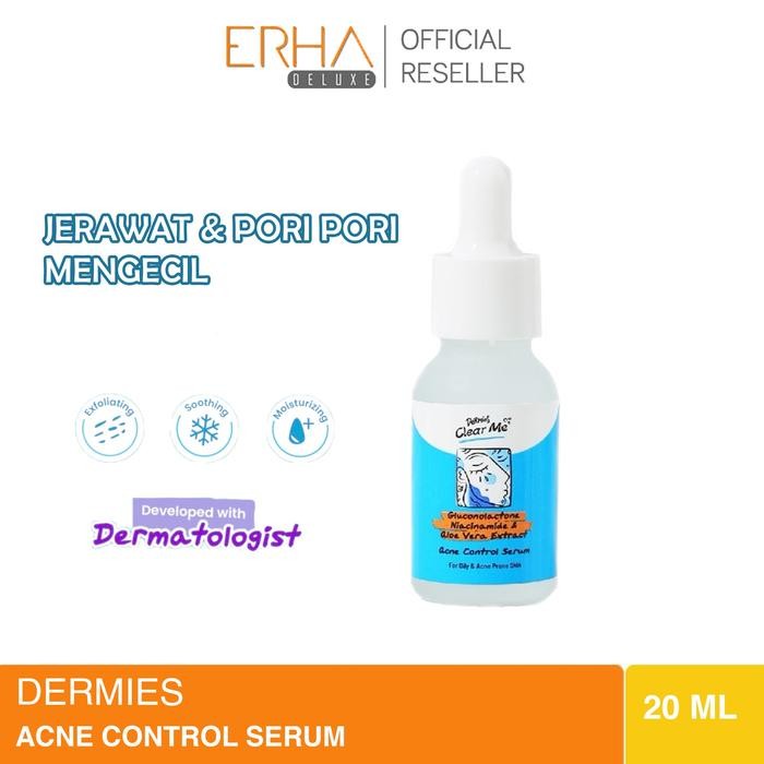 Dermies Clear Me Acne Control Serum 15Ml - Serum Anti Jerawat