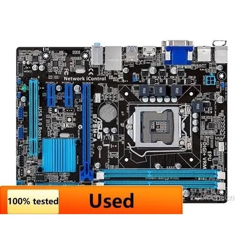 B75M-A Desktop Motherboard Intel B75 Socket LGA 1155 i3 i5 i7 DDR3