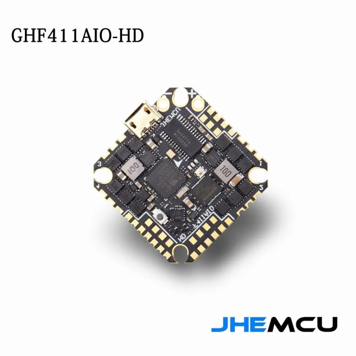 JHEMCU GHF411AIO-HD 40A F411 ICM42688P Flight Controller BLHELIS 40A