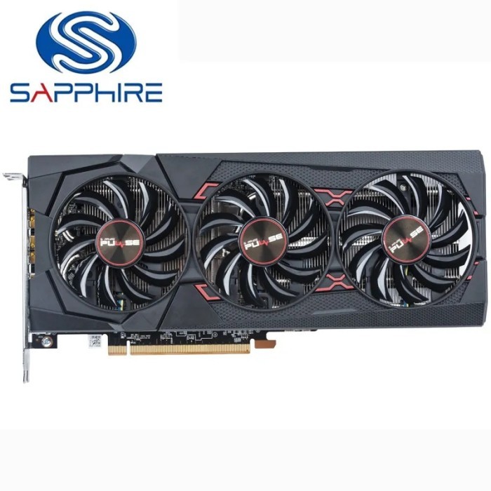 Sapphire Radeon RX 5600 XT Pulse Pro 6G D6 Video Card For AMD