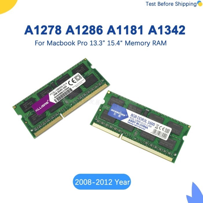RAM 4GB 8GB 1333 1600 DDR3L Memory Ram Memoria sdram Laptop Notebook