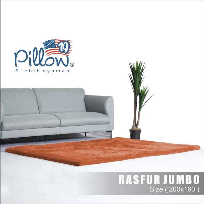 Karpet Bulu Jumbo Pillow Uk 210X160Cm Tebal -+ 5Cm