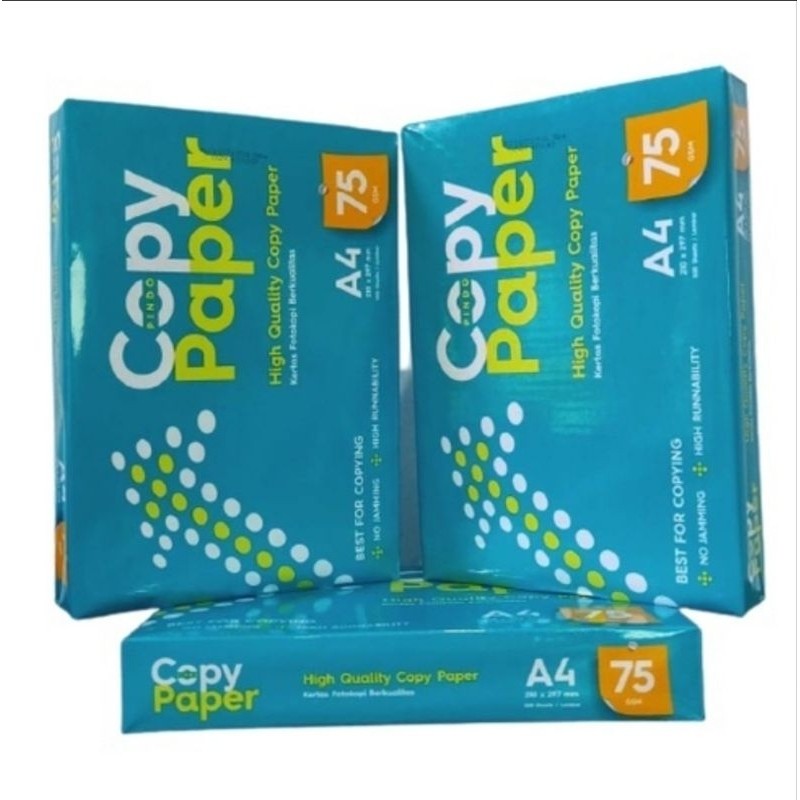 

(5 Rim) 1 Dus HVS Copy Paper A4 75g Khusus Instant/