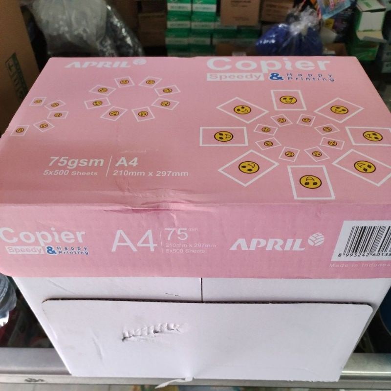 

KERTAS A4 75 GRAM COPIER APRIL