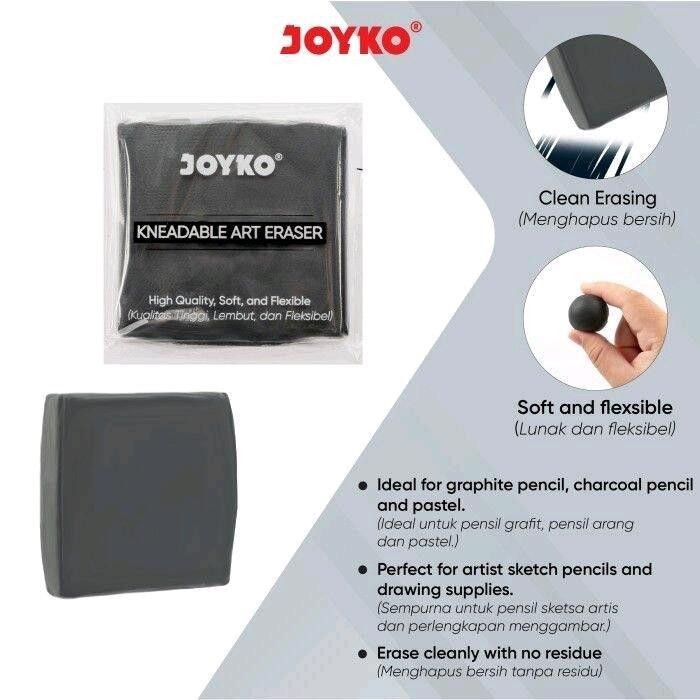 

Ready JT JOYKO KER138 KNETGUMMI KNEADABLE ART ERASER FLEXIBLE PLASTICINE ELASTIC ERASER PENGHAPUS
