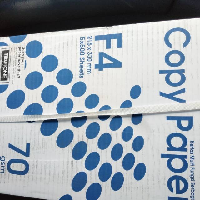 

Kertas hvs f4 70 gram copy paper 1 dus