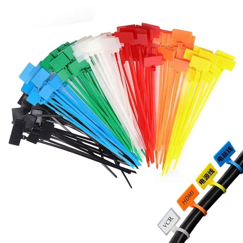 

LABEL Kabel Ties Cable tie Marker 4x100 10CM 1pack isi 100 pc