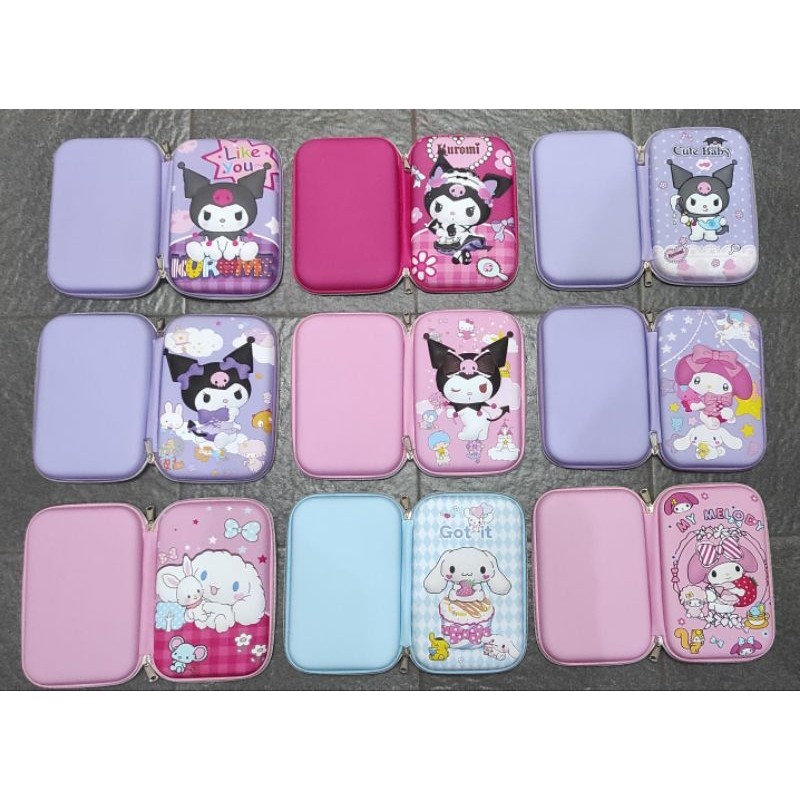 

KOTAK PENSIL PENSIL CASE ANAK SEKOLAH MOTIF KUROMI CINAMOROLL MELODY