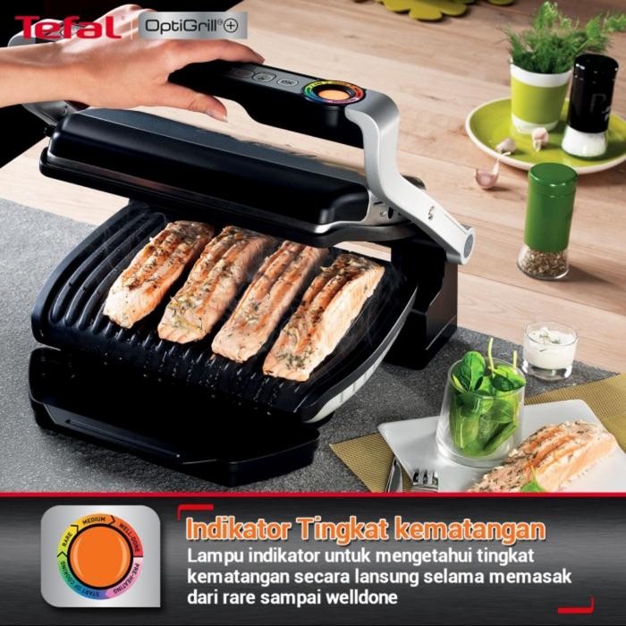 PREMIUM tefal electric grill / OPTIGRILL GC713 pan panggangan