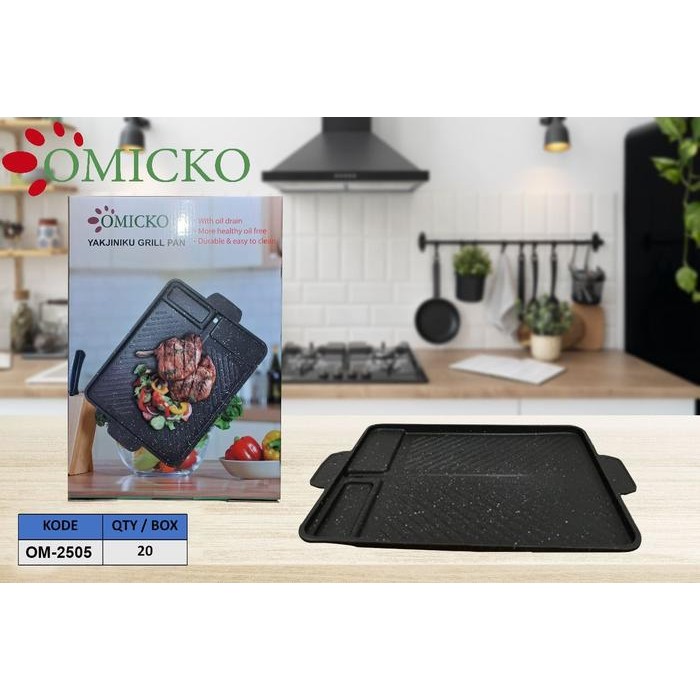 PREMIUM Grill Pan Yakiniku / Panggangan daging BBQ Anti lengket