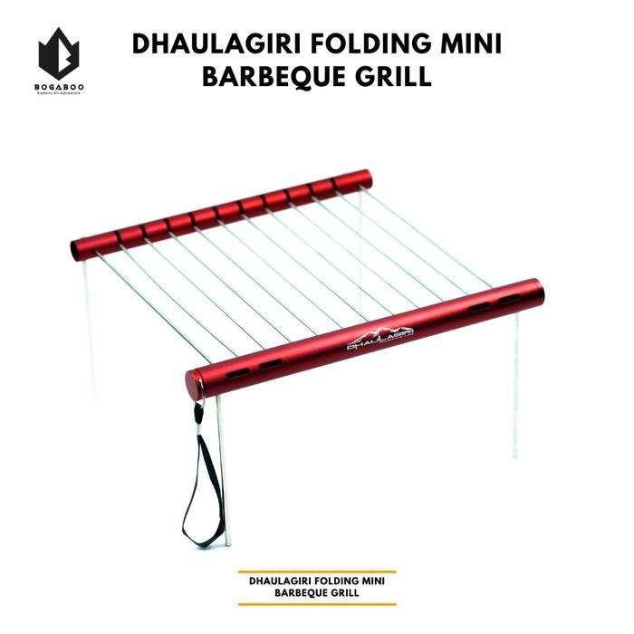 PREMIUM DHAULAGIRI FOLDING MINI BARBEQUE GRILL - ALAT PANGGANG ULTRALIGHT - OK