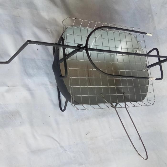 PREMIUM Panggangan Mini Grill Model 2 Guling Ayam Sapi Babi Bisa BBQ Sosis Ham