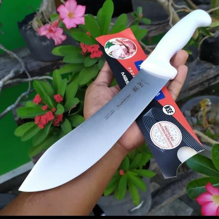 PREMIUM Tramontina Pisau sembelih 20cm Bullnose