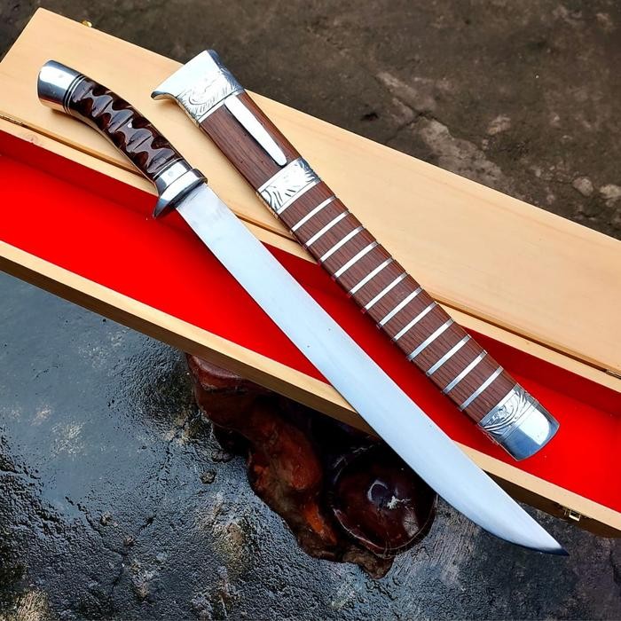 PREMIUM GOLOK SEMBELIH BAJA PER DURAL JUMBO SERBAGUNA SUPER TAJAM