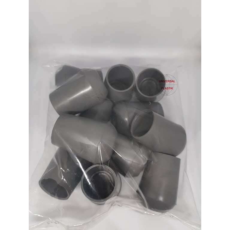 KirimLgSg-Kaki Kursi Chitose / Kaki Kursi 7/8" Warna Abu Plastik (1pak isi 12) -good