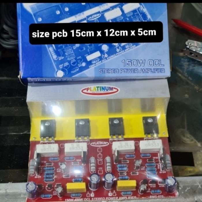 [Expert] power ocl 150w 150watt stereo sanken hanaya monstar dms 075+ 075