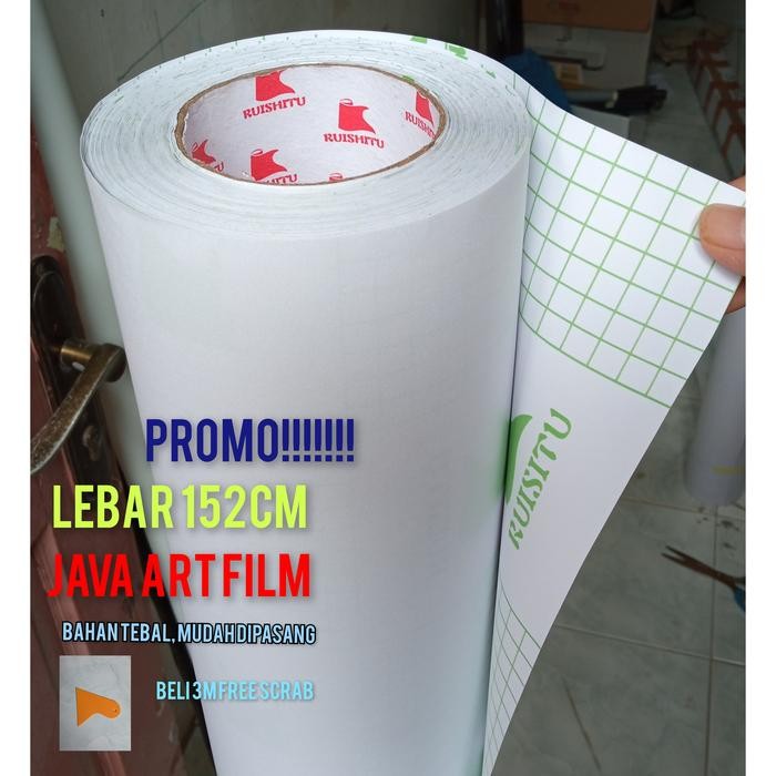 [ REDY ] stiker kaca sandblast polos/sandblast/kaca film jendela rumah dan gedung