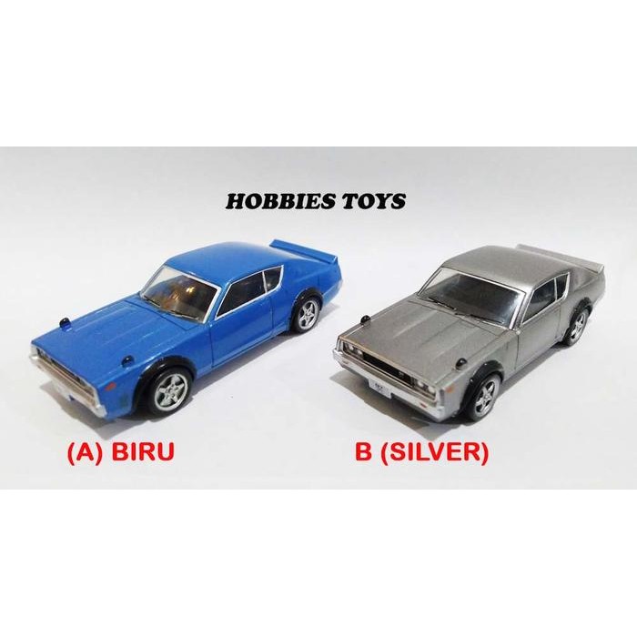 BerkahToys-- Model Kit 1/64 Nissan Skyline Kenmeri 2000 GT-R Takara Structure Model