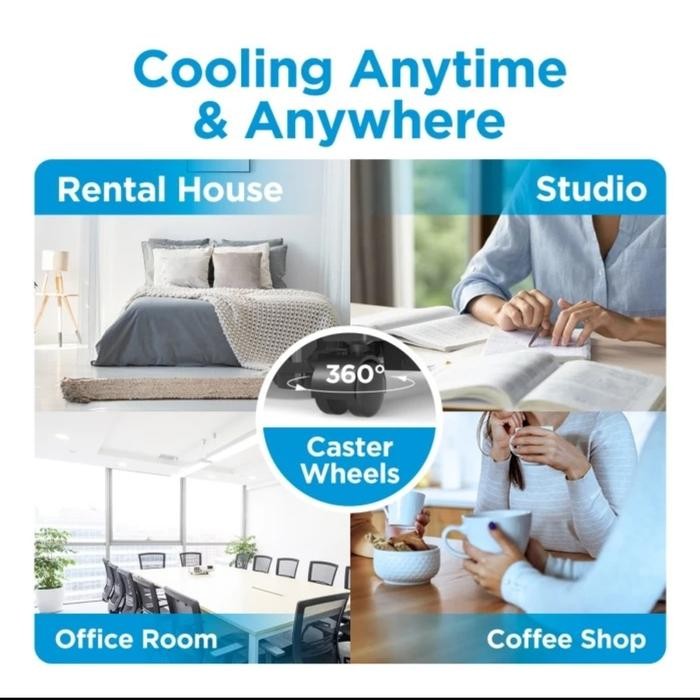 AC PORTABLE MIDEA MPHA-05CRN7 - 1/2 PK