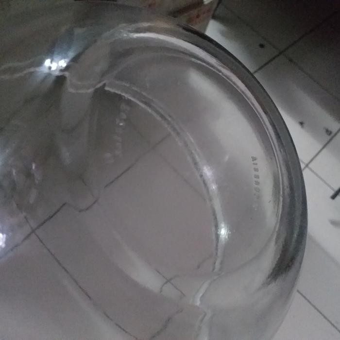 2 Pcs Baskom Kaca Royalex Tempered Glass 9In / Xing Bowl 24Cm