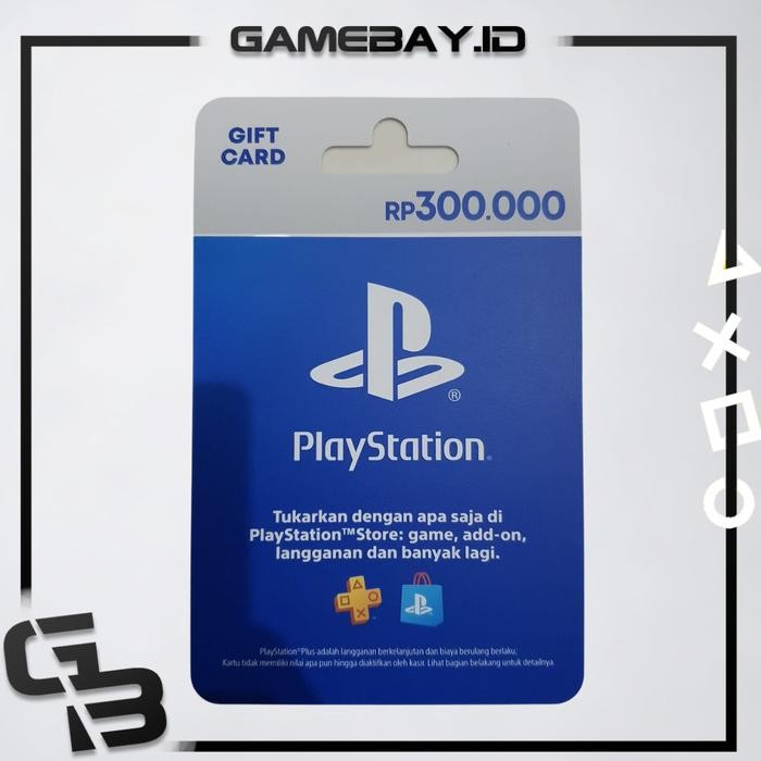 Seru- Psn Card Playstation Idr 300.000 300000 300K Network Indonesia Wallet