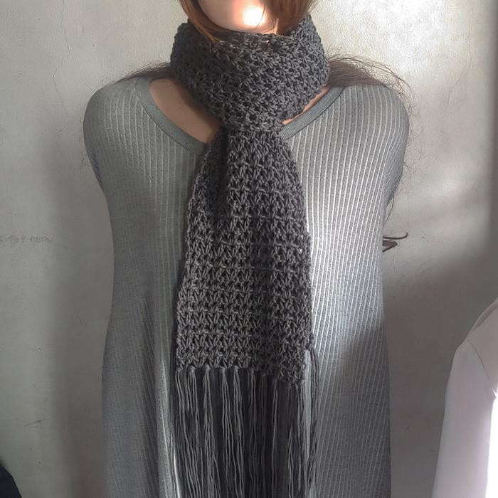 syal rajut handmade 0201