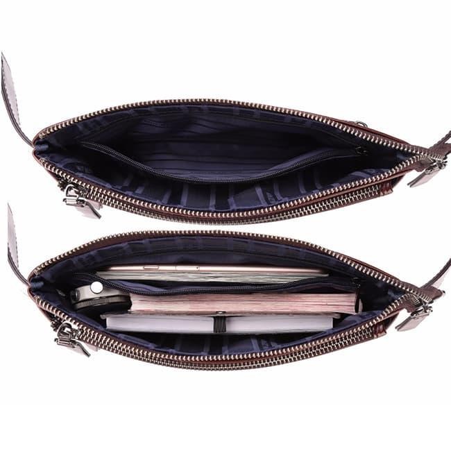 Bison Denim Premium Vintage Waistbag Tas Pinggang Pria (Bison-Wb2)