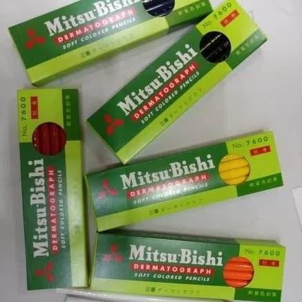 

Ready JT Pensil pencil kaca mitsubishi dermatograph warna