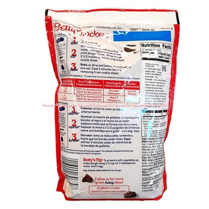 

Terlaris- Betty Crocker 496Gr Sugar Cookie Mix Premix Instant Tepung Kue Instan