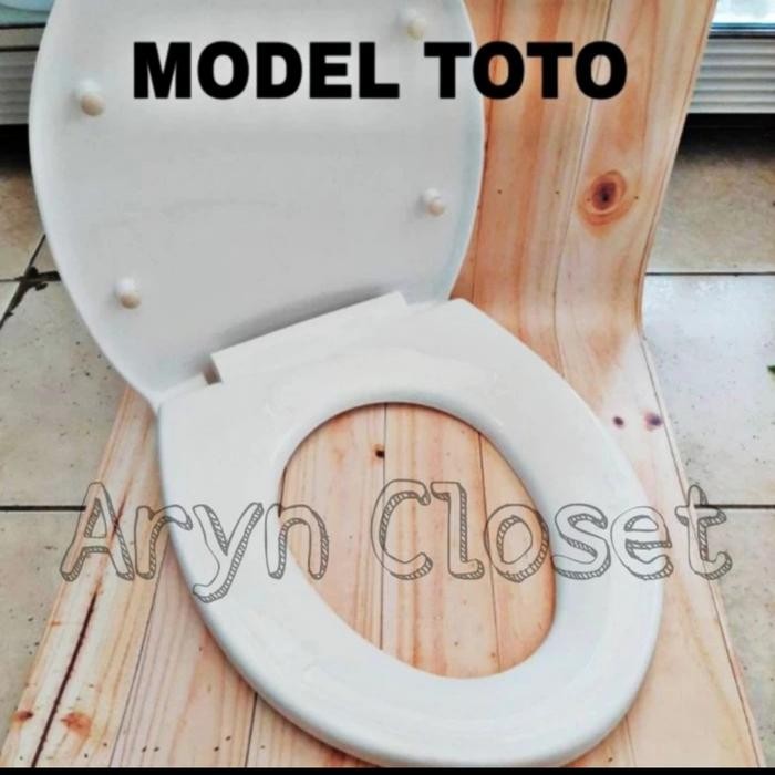 Tutup Closet Duduk / Cover Closet / Untuk Toto Termurah