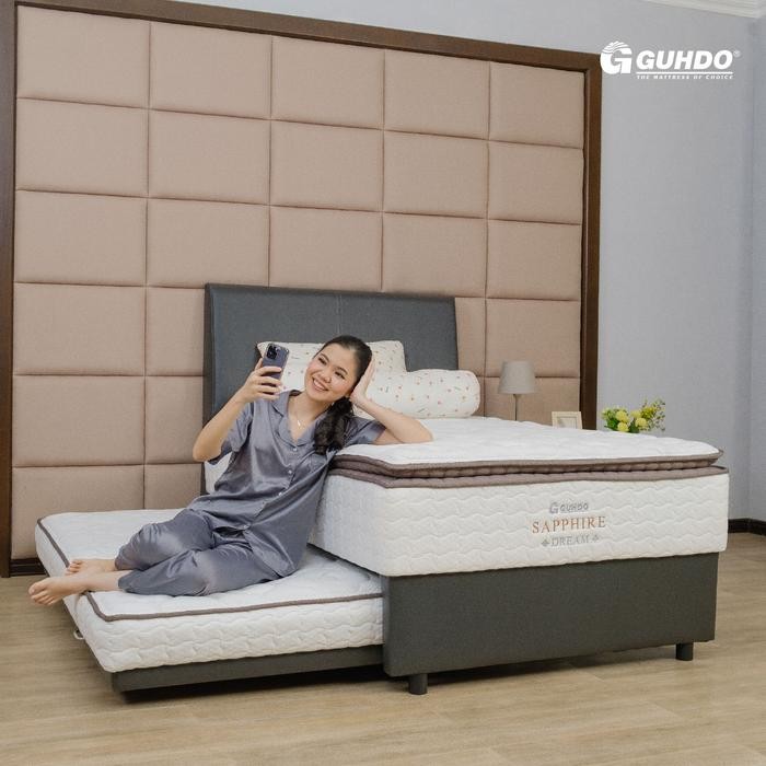 SET GUHDO 2in1 Sapphire - Sandaran Bravo