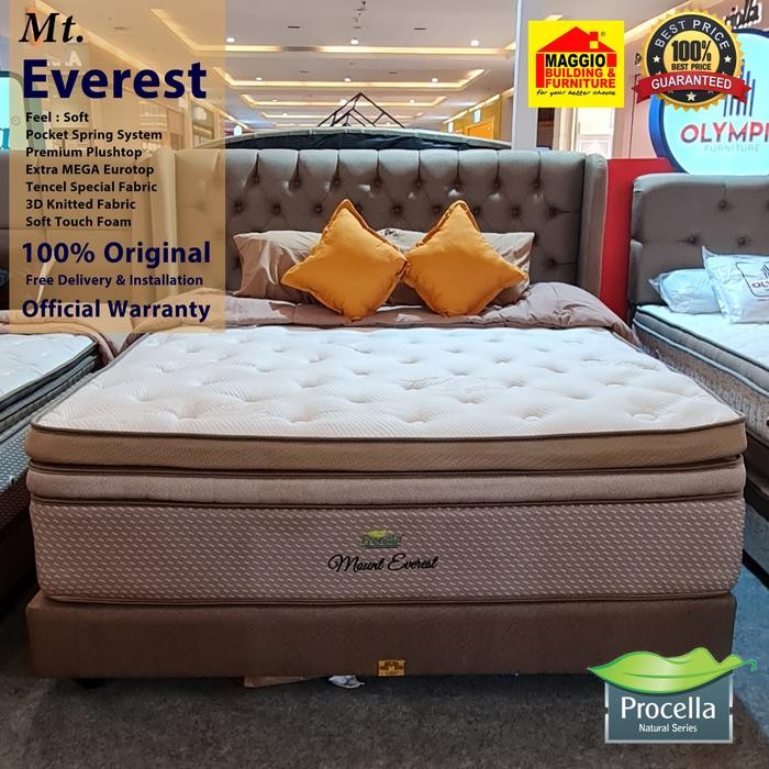 KASUR SPRINGBED PROCELLA - MATRAS SPRINGBED - MT.EVEREST - PROCELLA