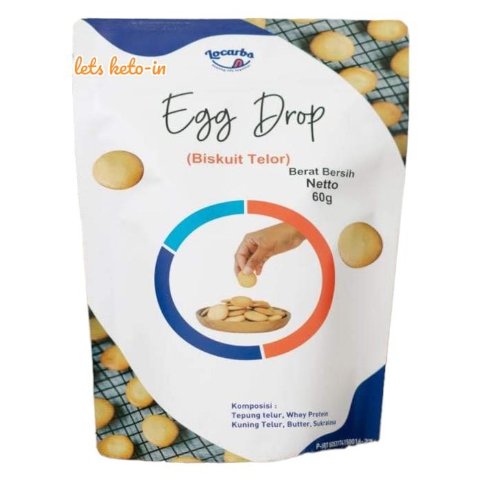 

Biskuit Egg Drop Cemilan Keto Diet Sehat Tanpa Tepung Bebas Gula