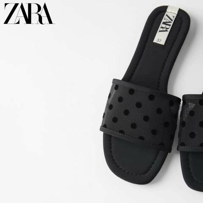 Zara Sandal Flat Polkadot