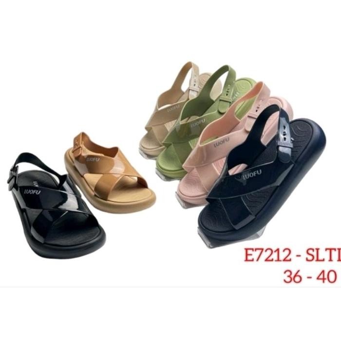 Luofu 7212 Sltl6W Sepatu Sandal Wanita