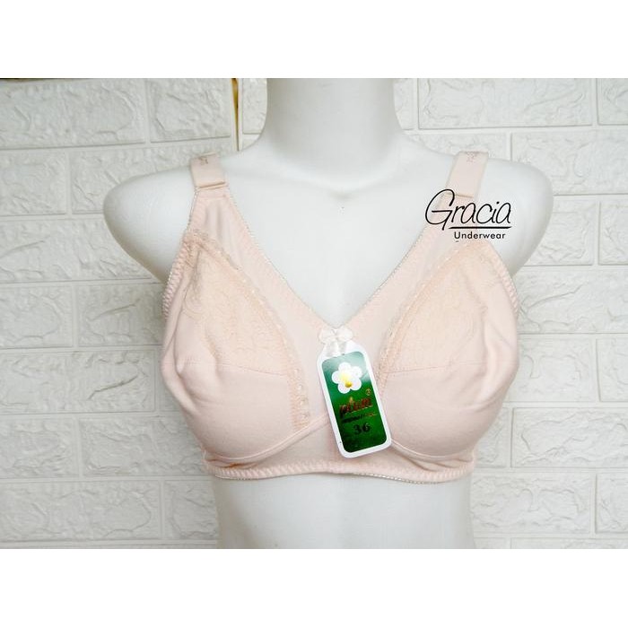 BRA / BH PLUM 059 CREAM Size 40-42 Jumbo