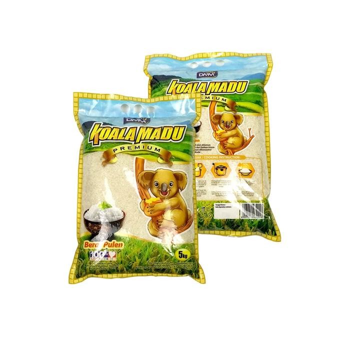

Terlaris- Beras Cap Koala Madu 5Kg