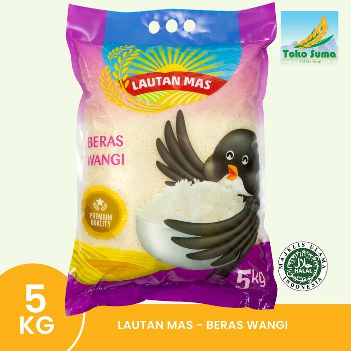 

Terlaris- Beras Wangi Lautan Mas 5Kg