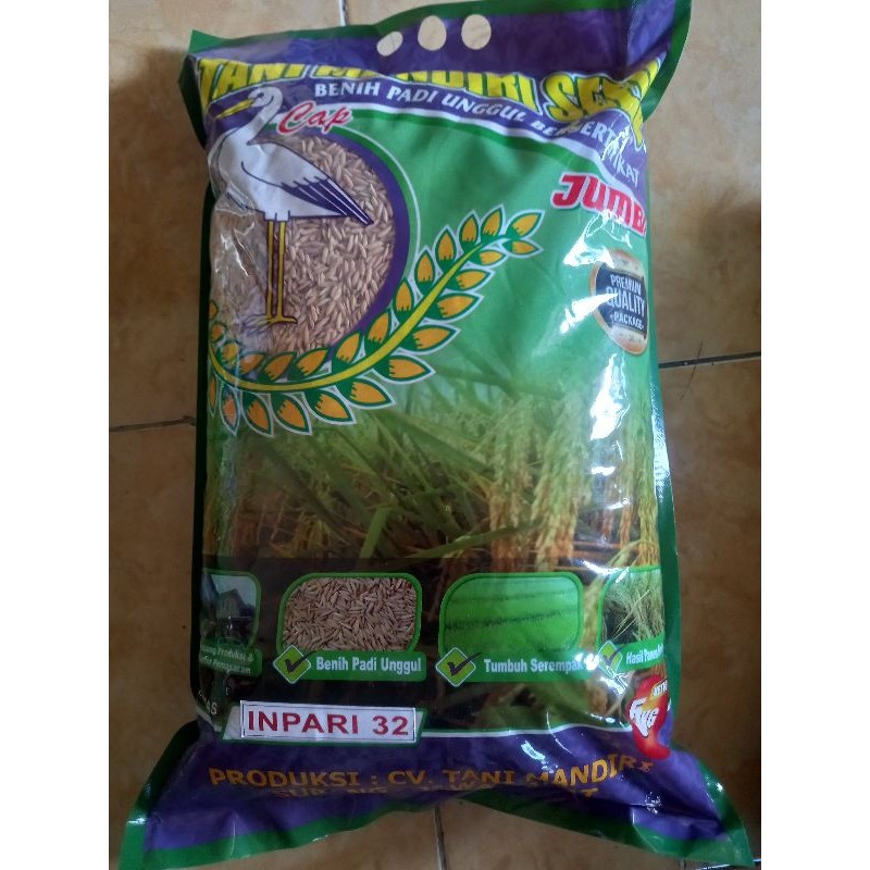 BENIH PADI BERSERTIFIKAT LABEL UNGGU 5KG