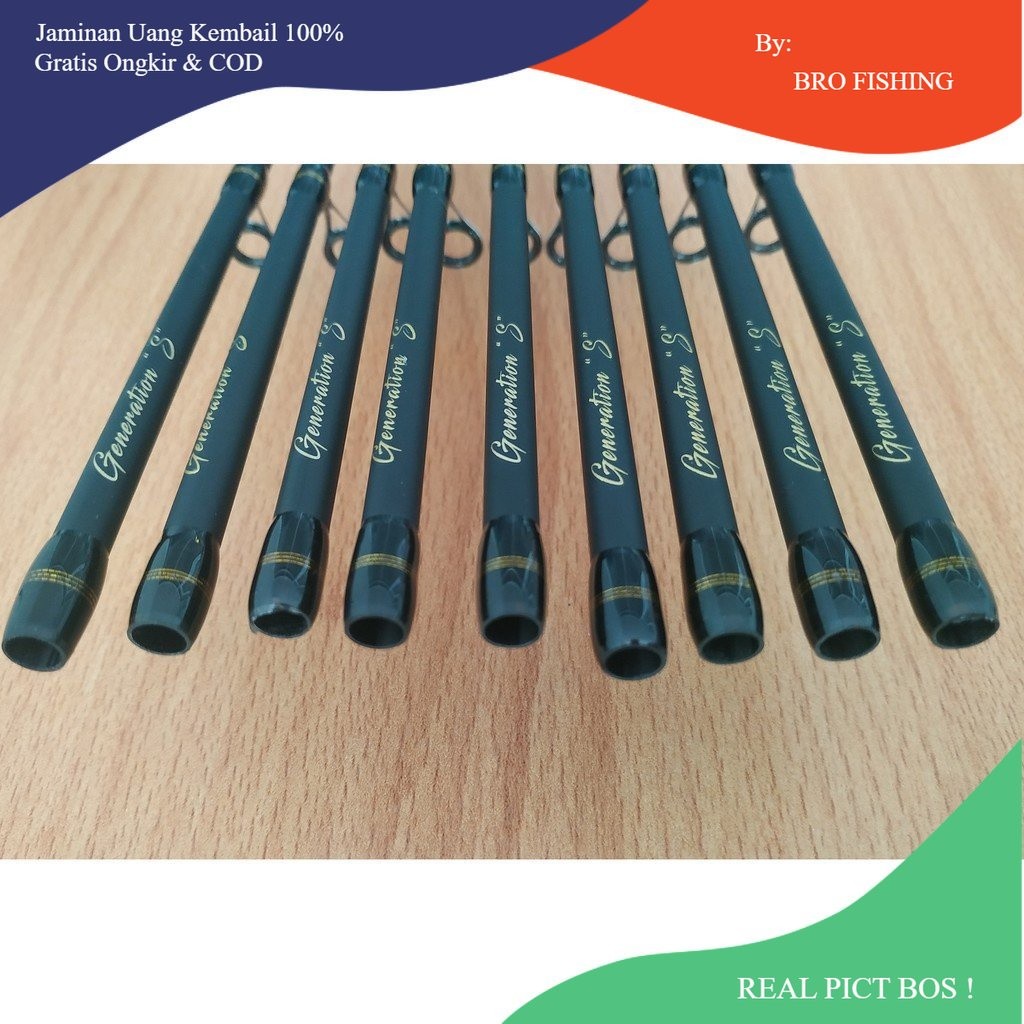 Ujung Joran Relix Cangkek 682 2-6 lb Spinning