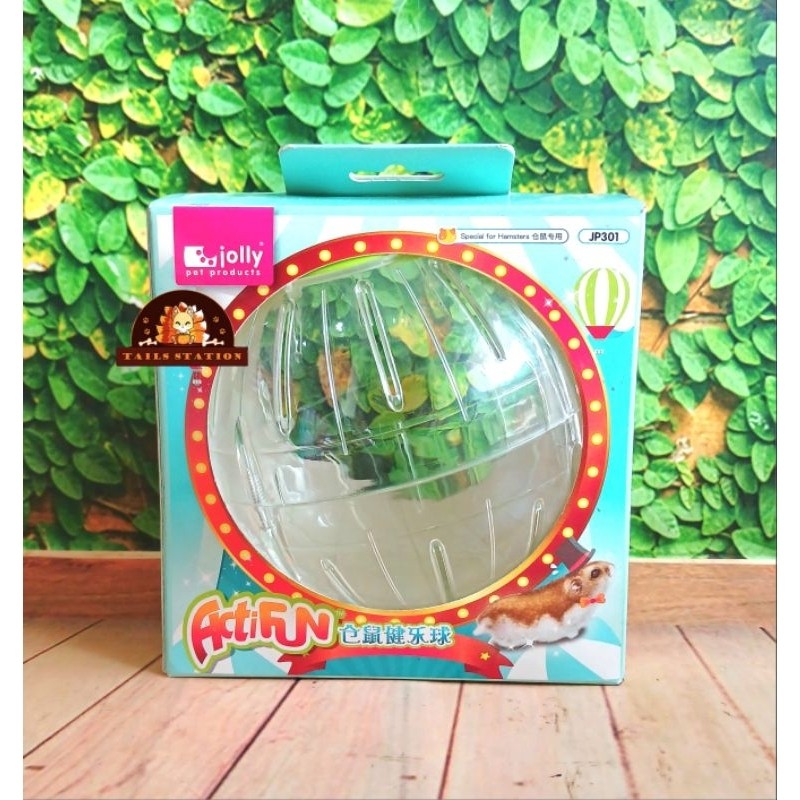 JP301 Jolly Activfun Hamster Ball 4,5" Exercise Jogging Bola Hamster Mainan