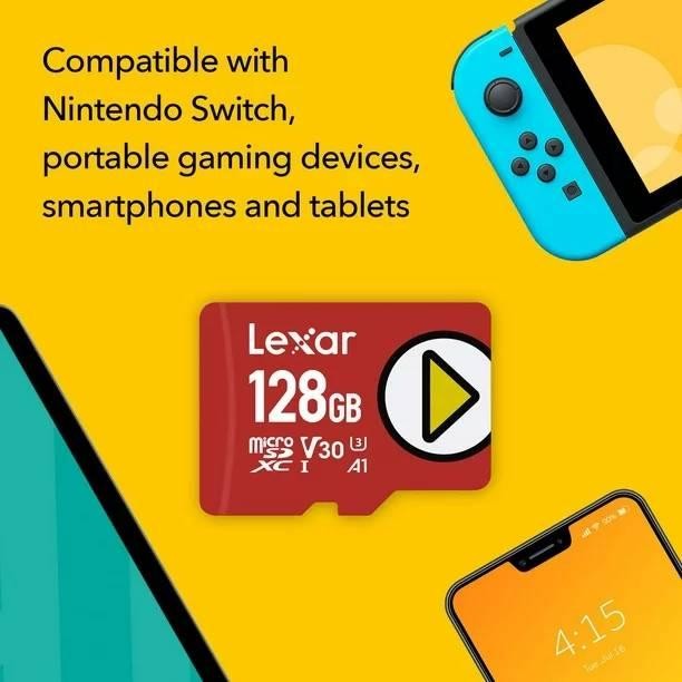 Terbaru Lexar Play Microsdxc / Micro Sd / Memory Card 128Gb 256Gb 512Gb 1Tb Cod