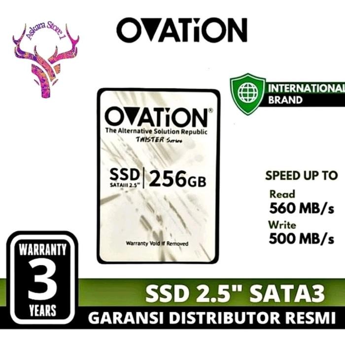 Promo Ovation Ssd 256Gb 2.5" Sata Iii Internal Ssd Cod