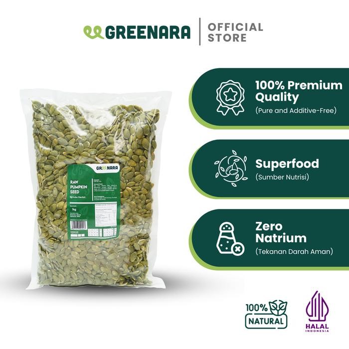 

Terlaris- Biji Labu Mentah 1Kg / Raw Pumpkin Seed