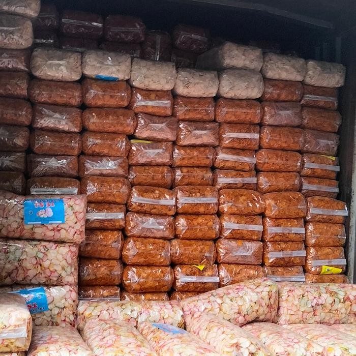 

Terlaris- Kerupuk Bawang Mentah 5Kg Harga Pabrik (Grosir )